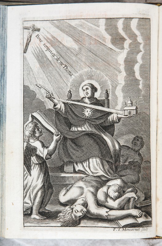 Moncornet Thomas Balthazar (1714), San Tommaso d'Aquino