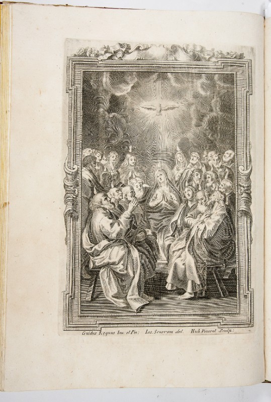 Vincent Hubert (1798), Stampa raffigurante la Pentecoste