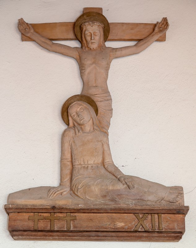 Capezzuoli C. sec. XX, Gesù Cristo morto in croce