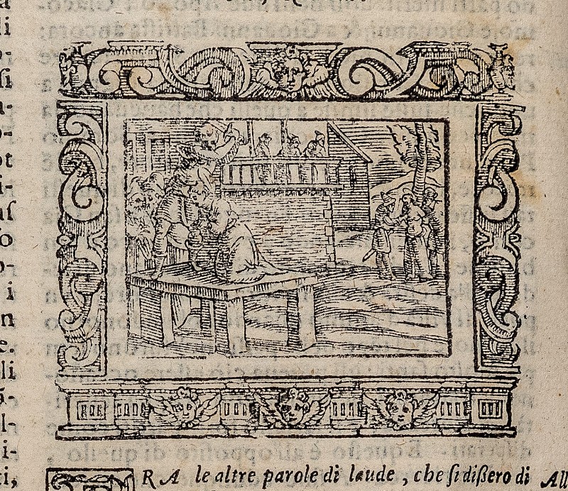 Ambito veneziano fine sec. XVI, Santa Prisca
