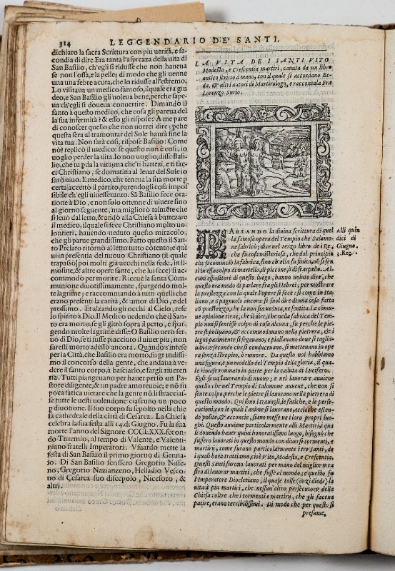 Ambito veneziano (1591), Martirio di tre santi