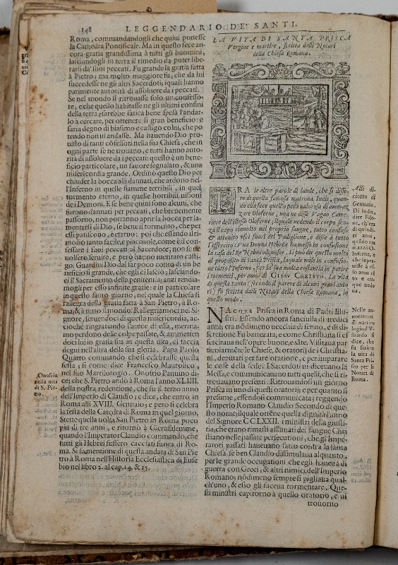 Ambito veneziano (1591), Martirio di Santa Prisca