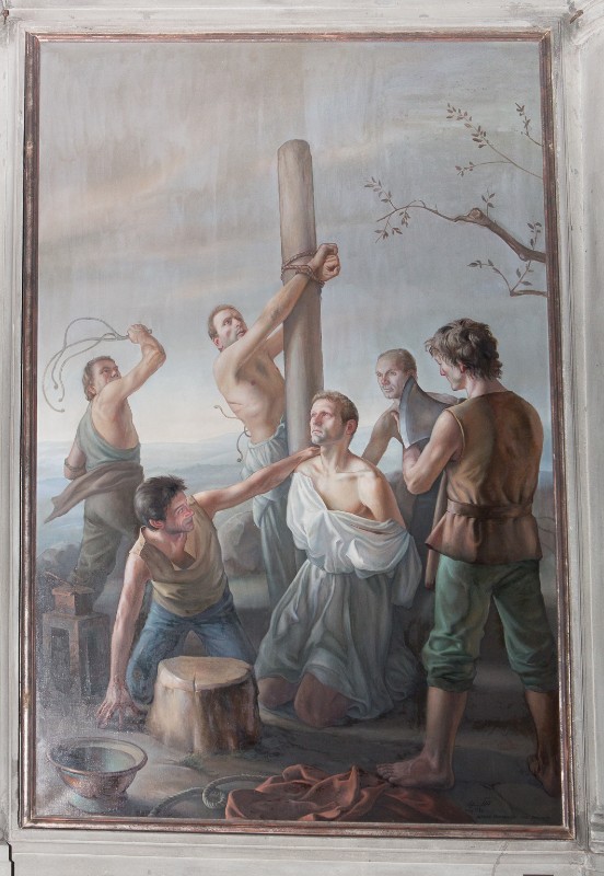Cifariello A. (1986), Dipinto con il Martirio dei santi Gervasio e Protasio