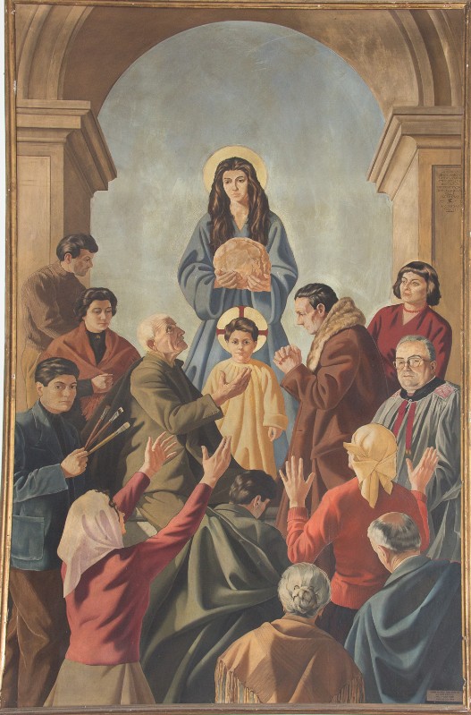 Bigiavi Del Mar Franco (1953-1956), Dipinto con Madonna del popolo