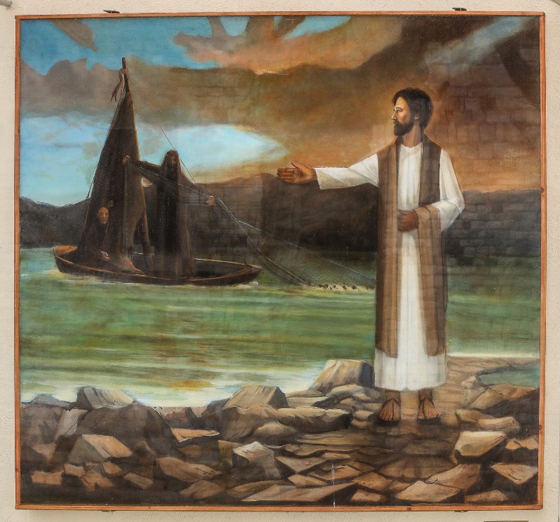 Rocchi Simone (2018), Dipinto Cristo chiama Pietro