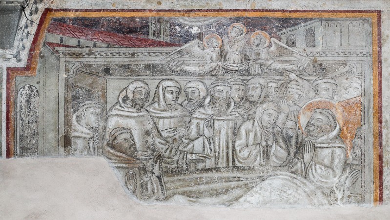 Cenni di Francesco fine sec. XIV-inizio sec. XV, Morte di San Giovanni Gualberto