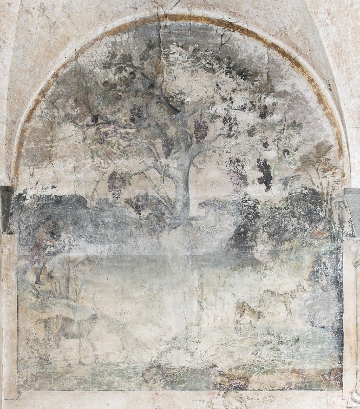 Bottega fiorentina ultimo quarto sec. XVIII, Stampa con San Pietro e San Paolo