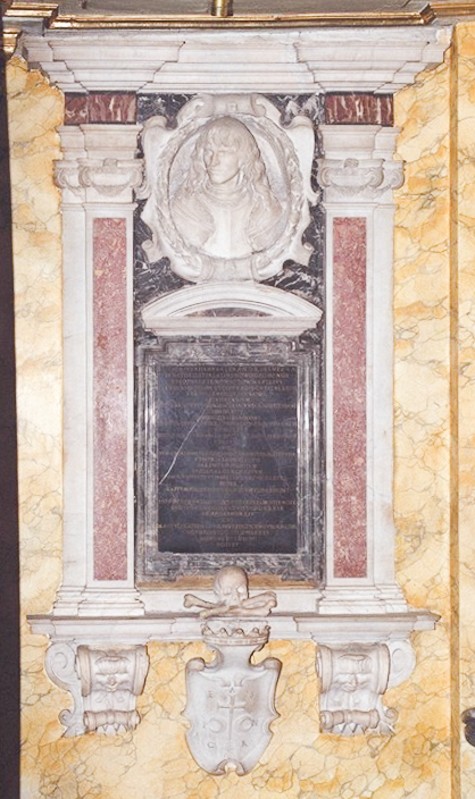 Bott. romana (1639), Lapide sepolcrale di Eustachio Adamo Zluska