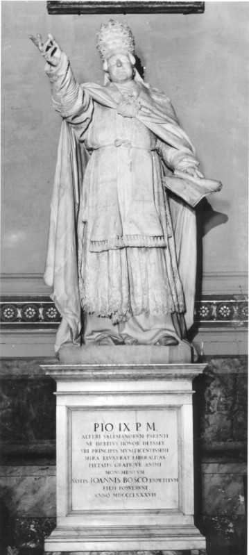 Confalonieri F. (1887), Statua di papa Pio IX