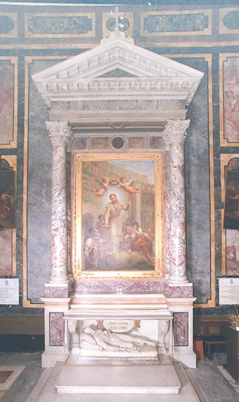 Maestranze romane (1894), Altare di San Benedetto Giuseppe Labre