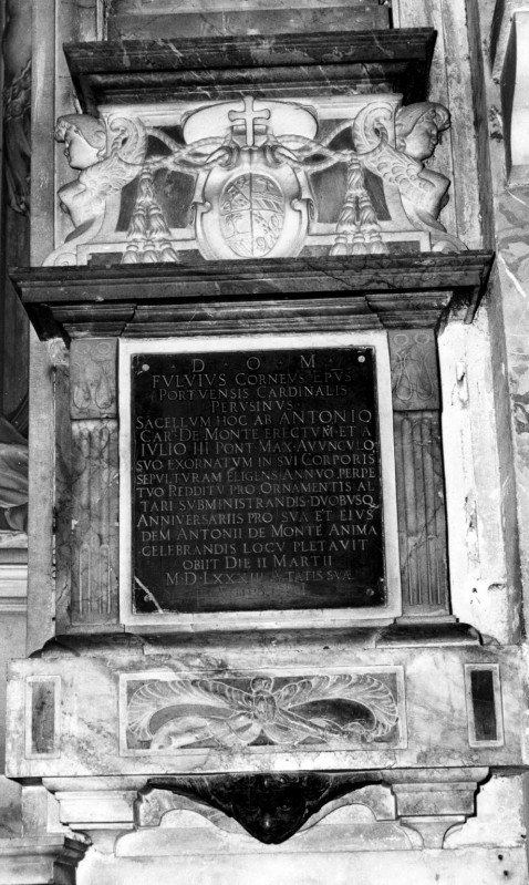 Maestranze romane (1583), Monumento funebre del cardinale Fulvio della Corgnia
