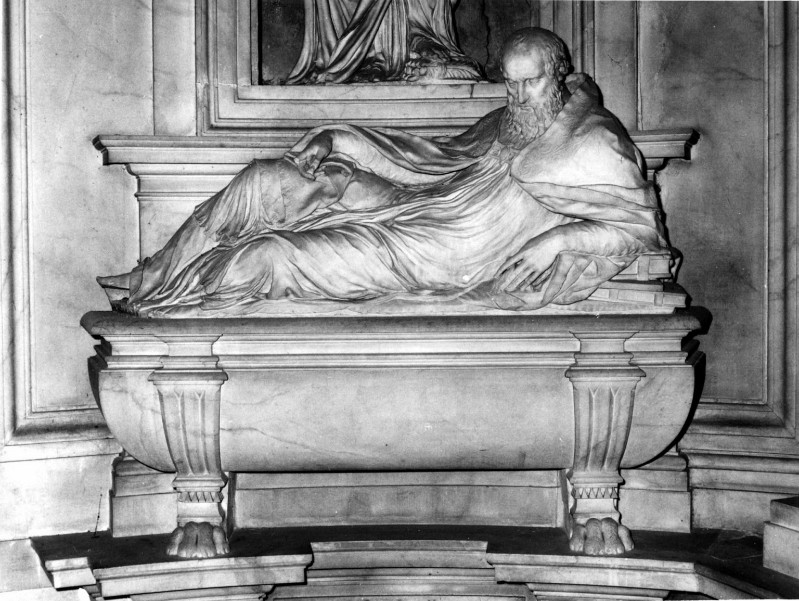 Ammannati B. (1553-1555), Monumento sepolcrale del cardinale del Monte 1/2