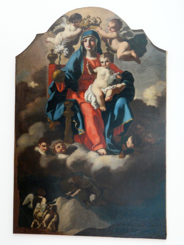 De Mari G. B. (1767), Dipinto con Madonna di Montevergine in olio su tela