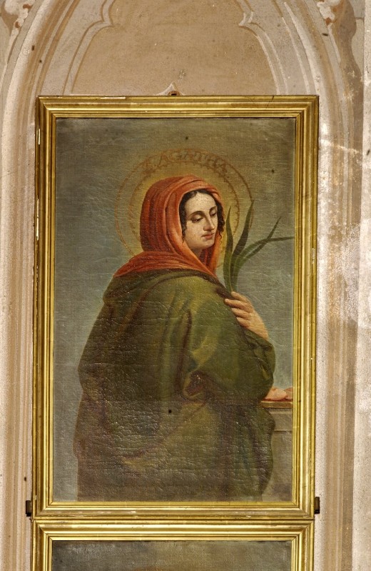 Ambito italiano sec. XIX, Sant'Agata