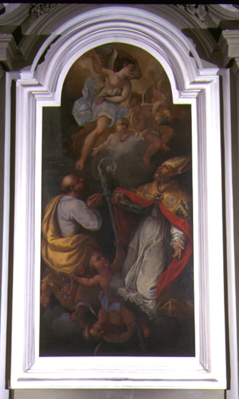 Scuola toscana sec. XVIII, Sant'Agostino e San Barnaba