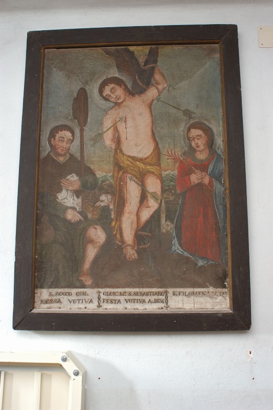 Bottega friulana (1836), San Sebastiano San Rocco e Santa Filomena