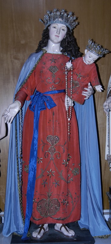 Manif. dell'Italia meridionale sec. XX, Madonna del Rosario e Bambino