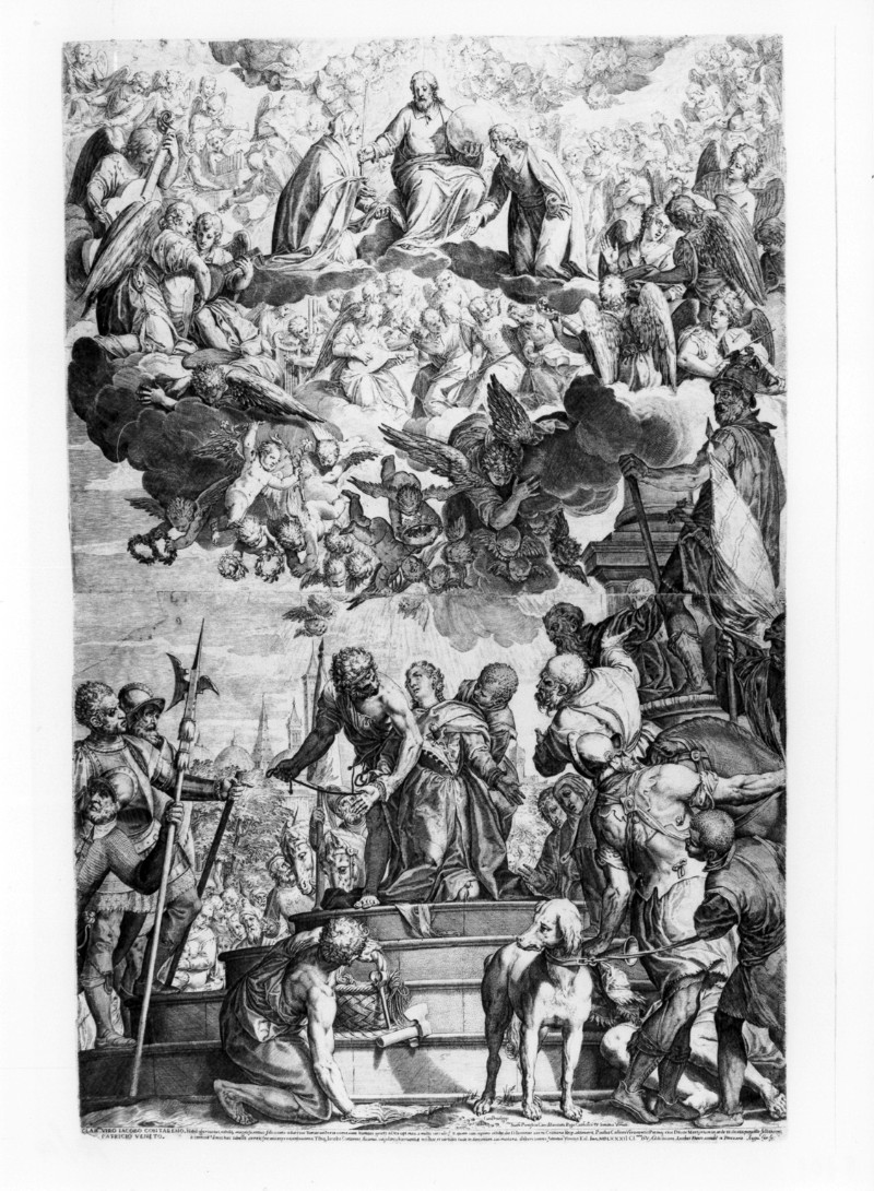 Carracci A. (1582), Martirio di S. Giustina di Padova