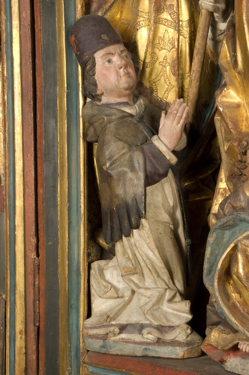 Narciso da Bolzano (1497 circa), Preposito Ulrich Kneusl in preghiera