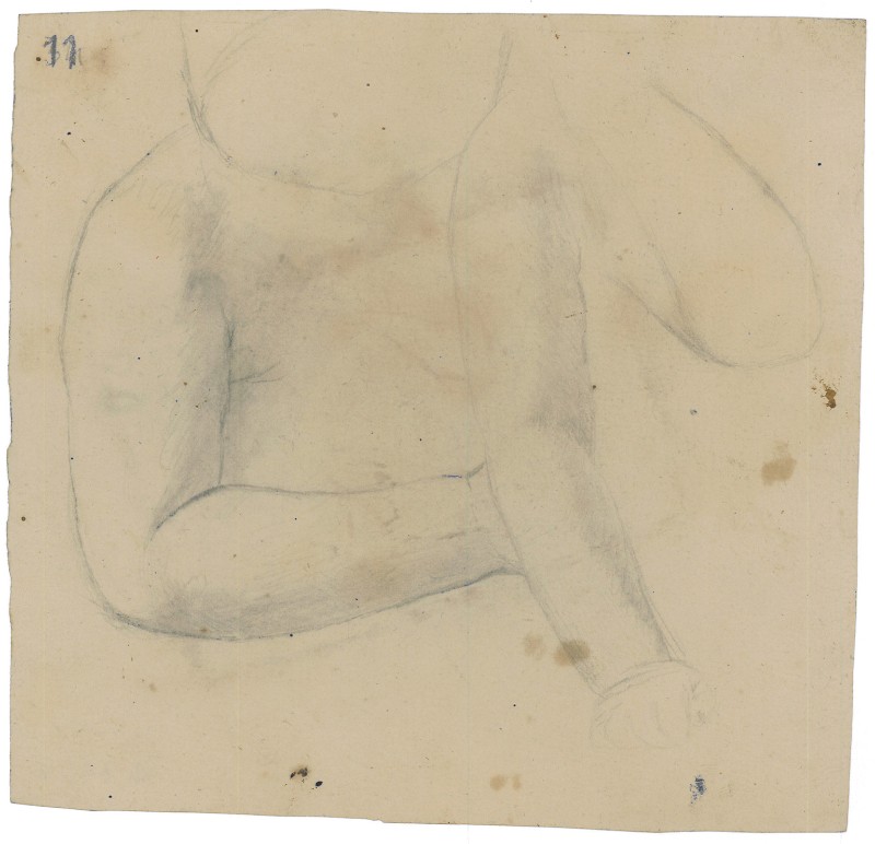 Campochiesa L. secc. XIX-XX, Studio di braccia di bambino