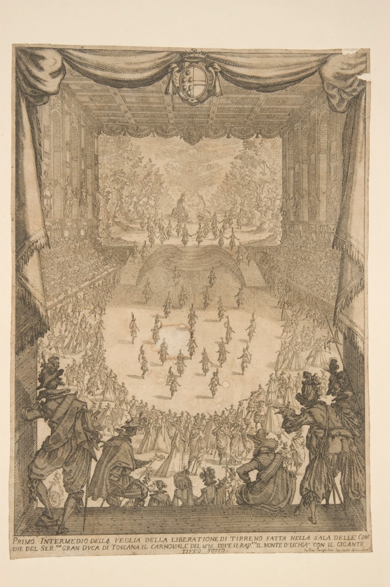 Callot J. (1617), Rappresentazione teatrale della liberazione di Tirreno