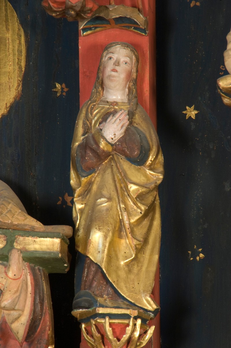 Bottega sveva (1520), Madonna annunciata