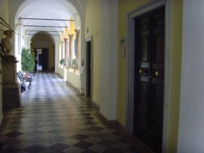 Corridoio ingresso Seminario e Biblioteca