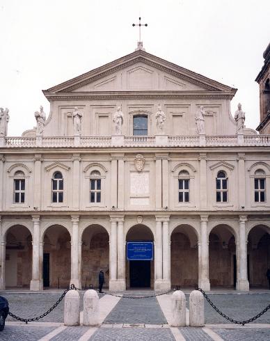 La facciata della cattedrale di Santa Maria Assunta a Terni
