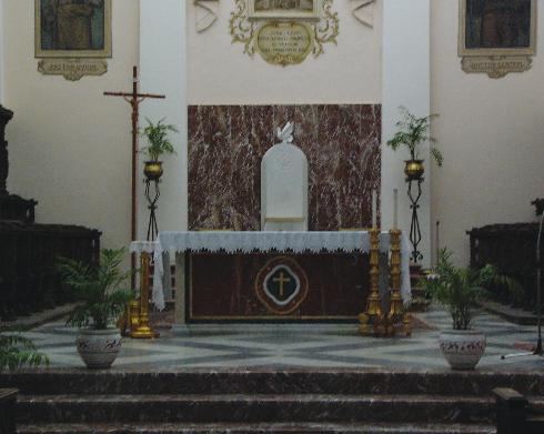 L’altare maggiore 