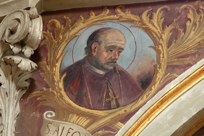 Girosi G. secondo quarto sec. XX, Sant'Alfonso de Liguori in olio su tela