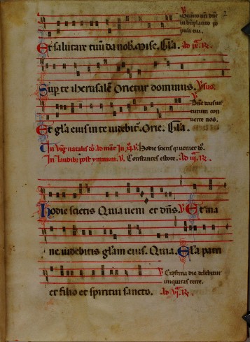 Salterio liturgico, secoli XIII-XIV