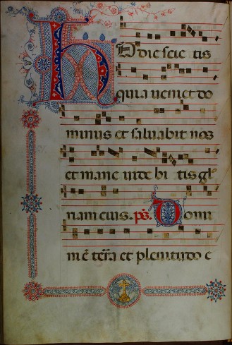 Graduale manoscritto, secoli XV-XVI