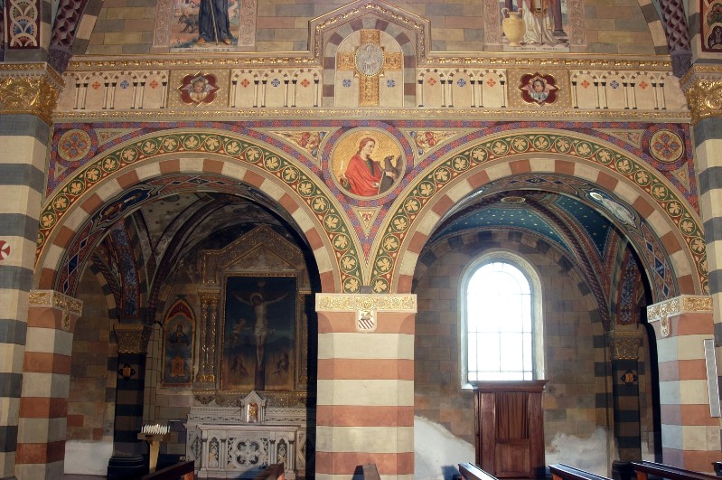 Morgari L. - Secchi A. (1896-1897), San Giovanni in clipeo e motivi decorativi