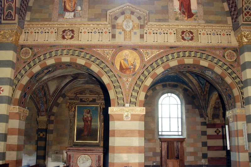 Morgari L. - Secchi A. (1896-1897), San Pietro in clipeo e motivi decorativi