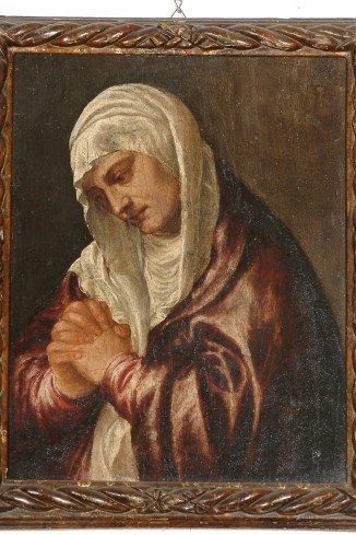 Attribuito a bottega di Vecellio T. sec. XVI, Madonna addolorata