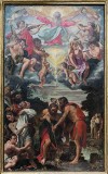 Carracci A. (1585), Pala d'altare dipinta Battesimo di Gesù Cristo