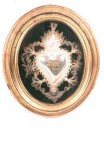Bottega piemontese secc. XIX-XX, Ex voto con monogramma