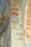 Scuola campano-cassinese sec. XI, Affresco con motivo decorativo a lesena