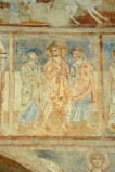 Scuola campana-cassinese sec. XI, Affresco con Cristo che appare a Emmaus