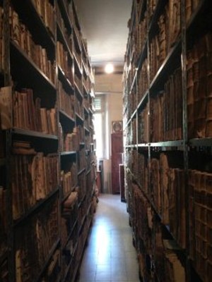 biblioteca, interno storico