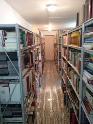 biblioteca, interno