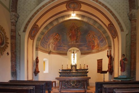 Abside<br>Cappella di San Lorenzo - Saluzzo (CN)