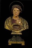 Bottega laziale sec. XIX, Busto reliquiario di Santa Sabina