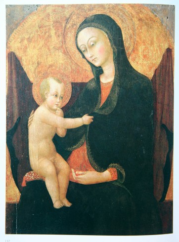 Stefano di Giovanni detto Il Sassetta sec. XV, Madonna delle ciliegie