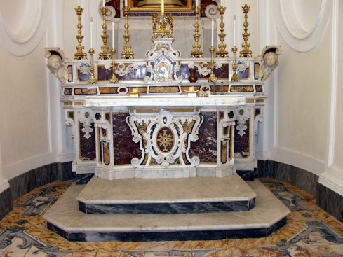 Maestranze campane sec. XVIII, Altare di San Cataldo