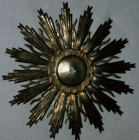 Ambito Italia meridionale sec. XIX, Aureola del Sacro Cuore di Gesù