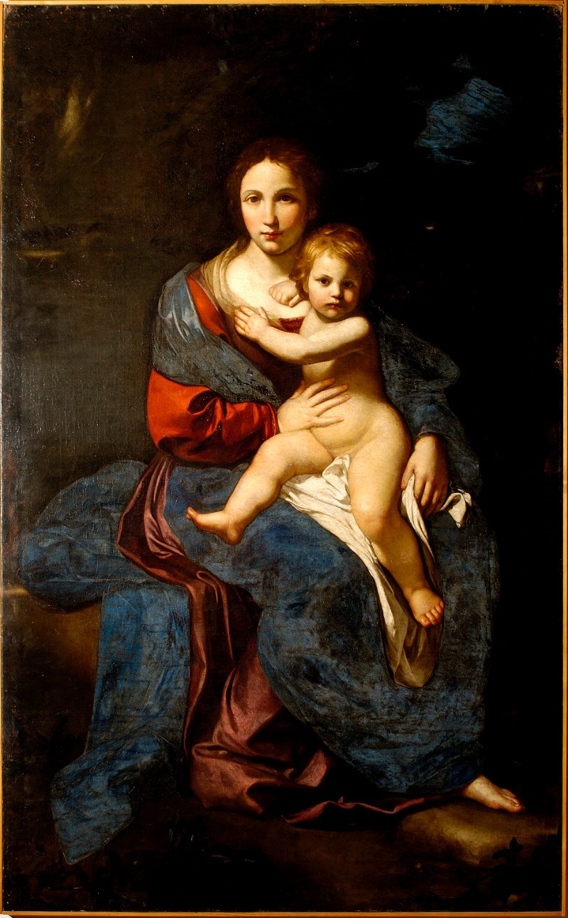 Cavarozzi B. sec. XVIII, Madonna con Gesù Bambino
