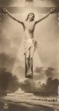 Ambito italiano metà sec. XX, Cristo crocifisso fonte di luce