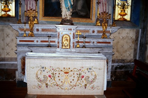 Ambito piemontese sec. XIX, Altare di San Giuseppe