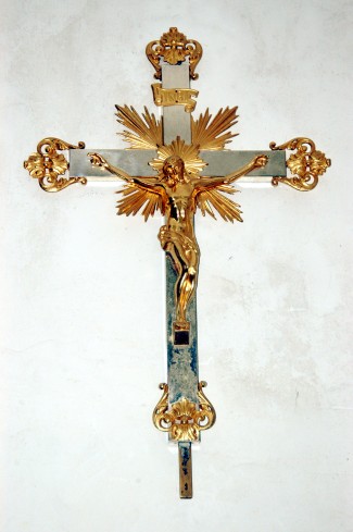 Produzione italiana sec. XX, Croce processionale